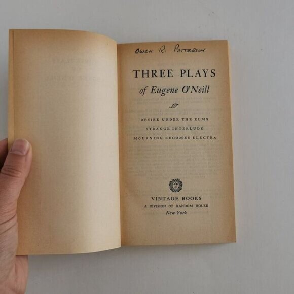 1961 Three Plays of Eugene O'Neill - American Playwright Nobel Laureate - Picture 5 of 8